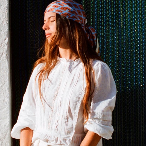 ZARA ROMANTIC PIN TUCKS BLOUSE NWT - Picture 4 of 5